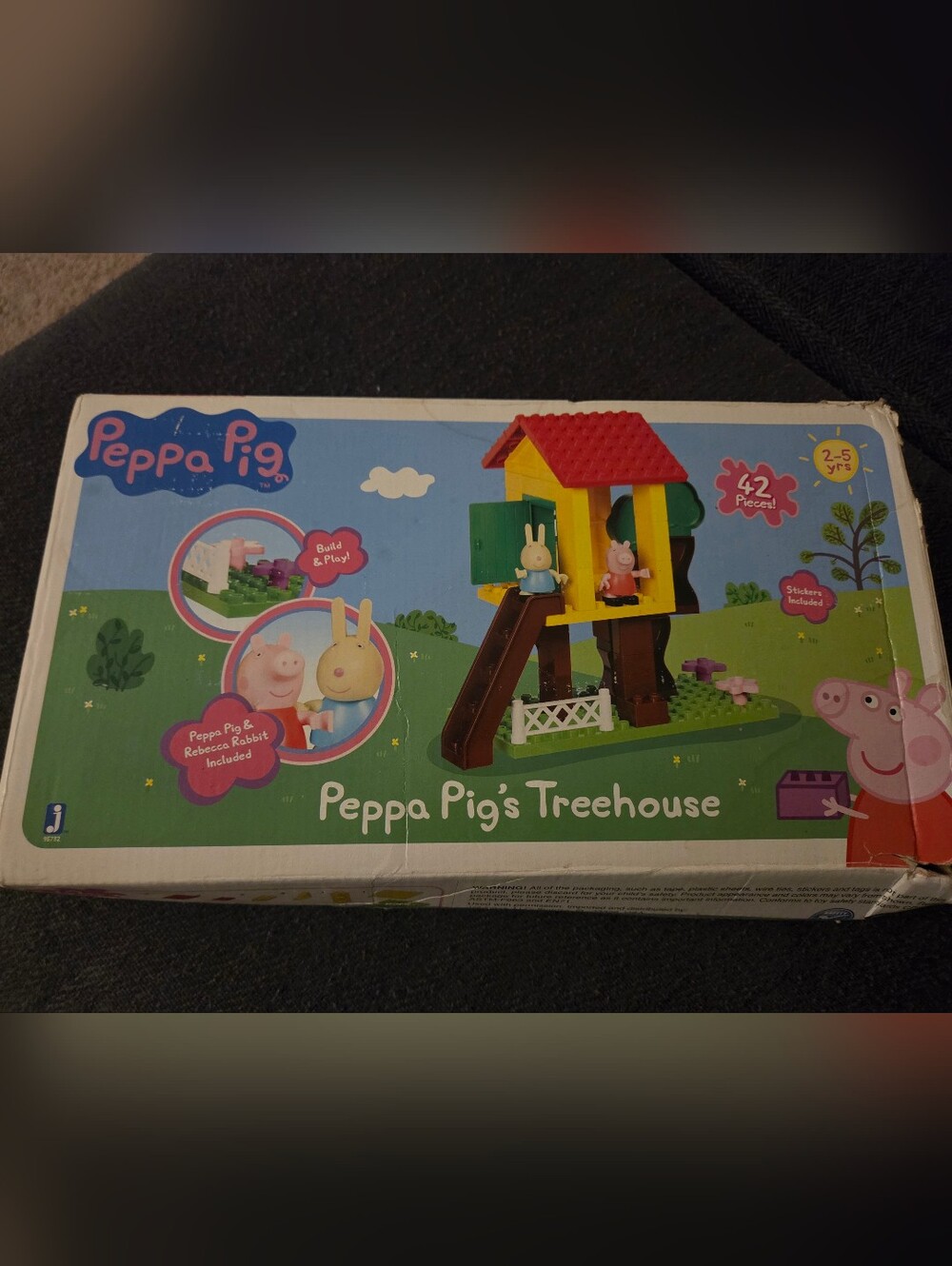 Peppa Pig Buildable Treehouse. Complete. Broken Box